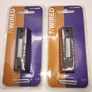 Heath Zenith Wired Doorbell Push Button - Black and Orange